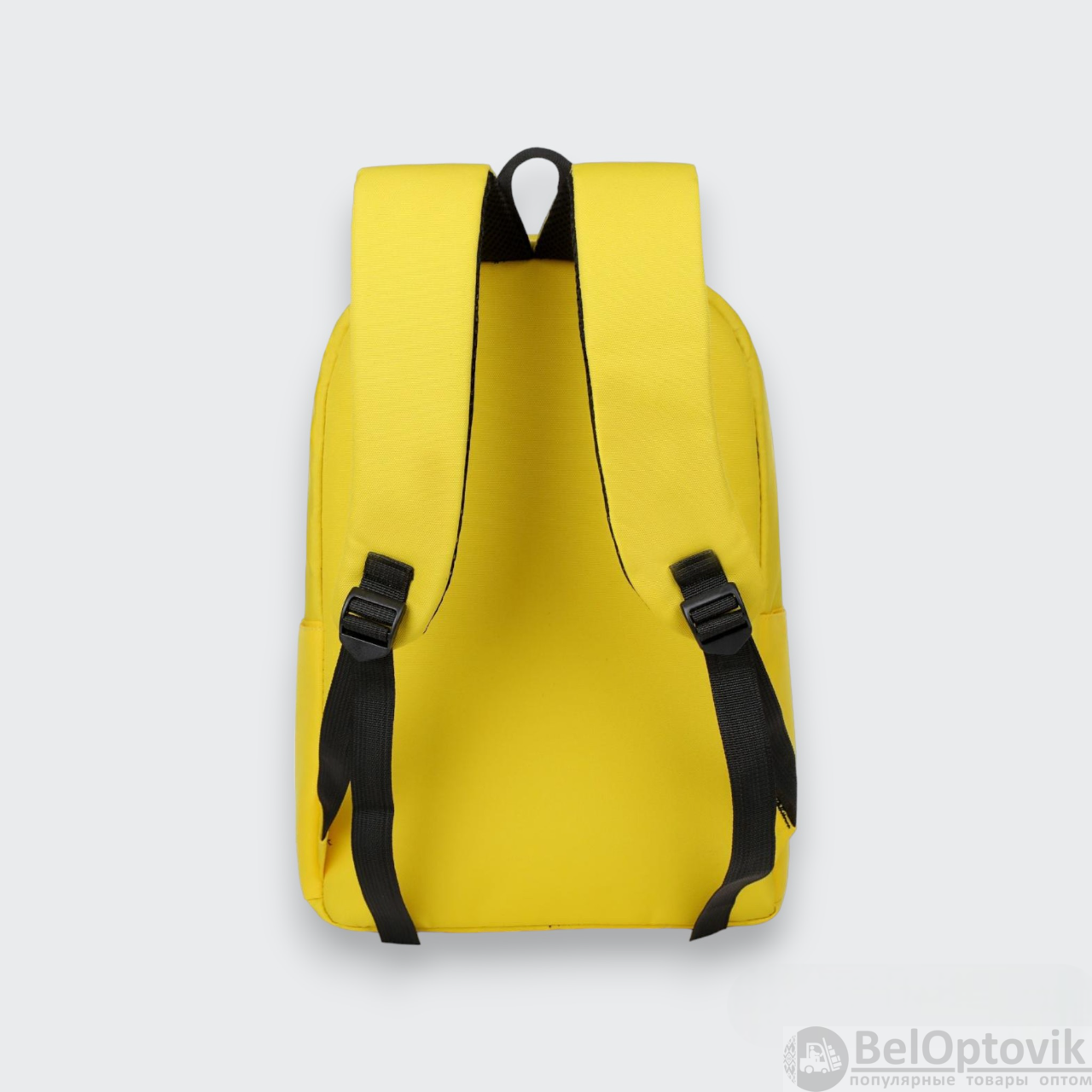 Городской рюкзак для ноутбука до 15,6", желтый / Экологичная водоотталкивающая ткань, стойкая к загрязнениям и царапинам